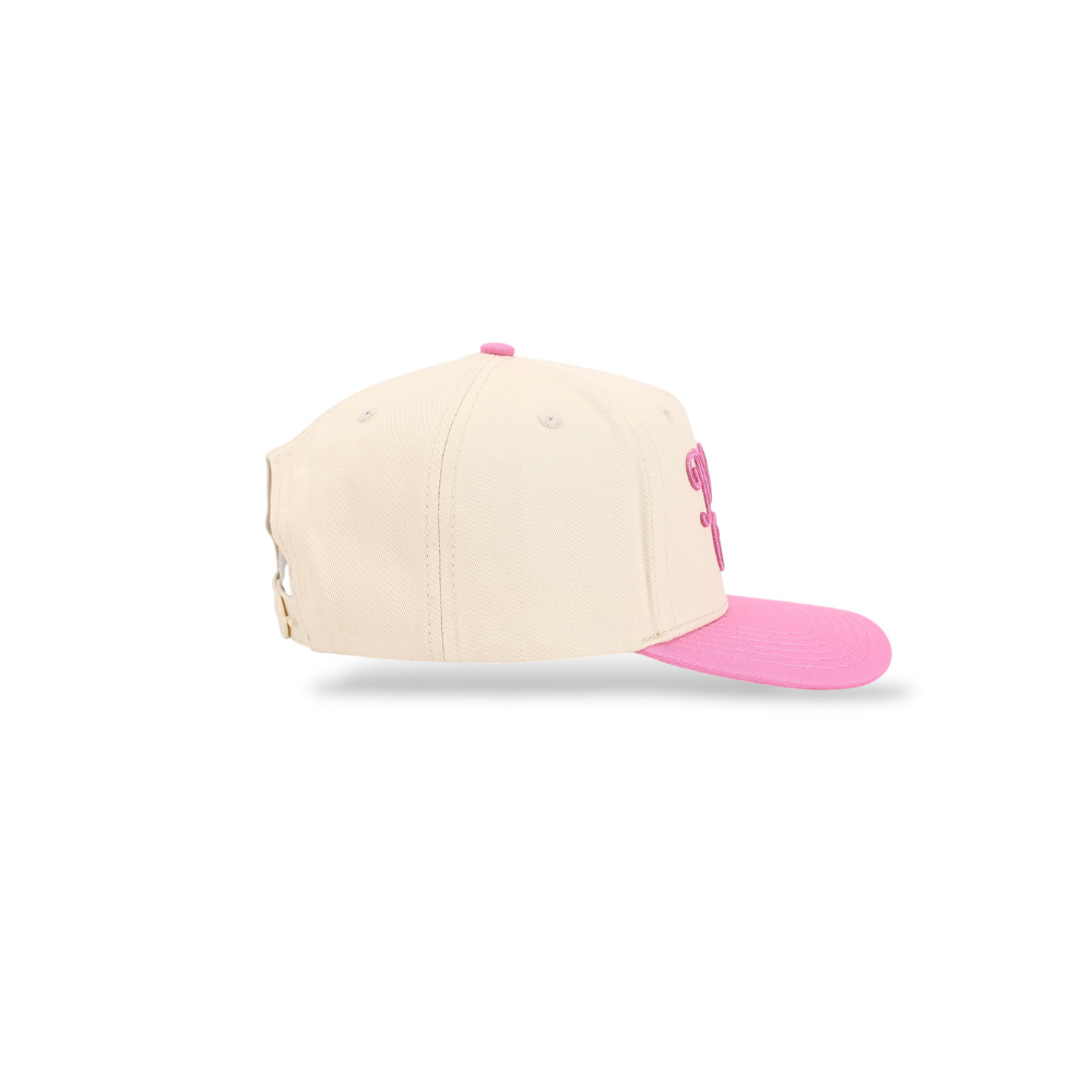 Mama Club Snapback (Pink/Natural)