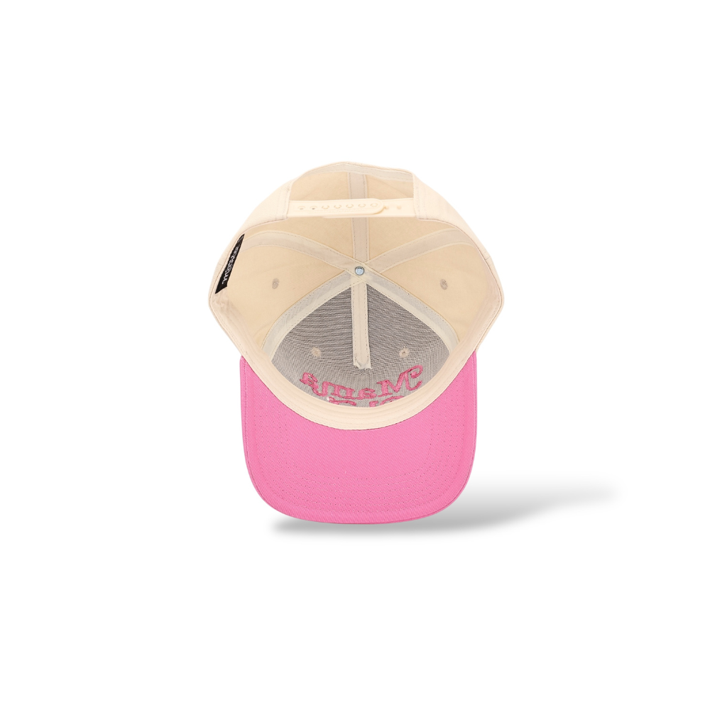 Mama Club Snapback (Pink/Natural)