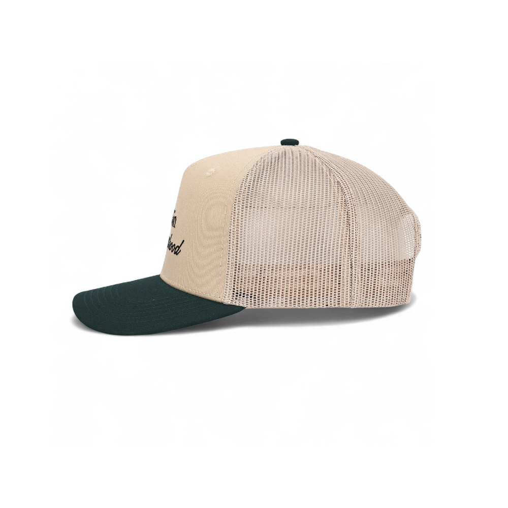 Rich in Motherhood™ Khaki / Green Trucker