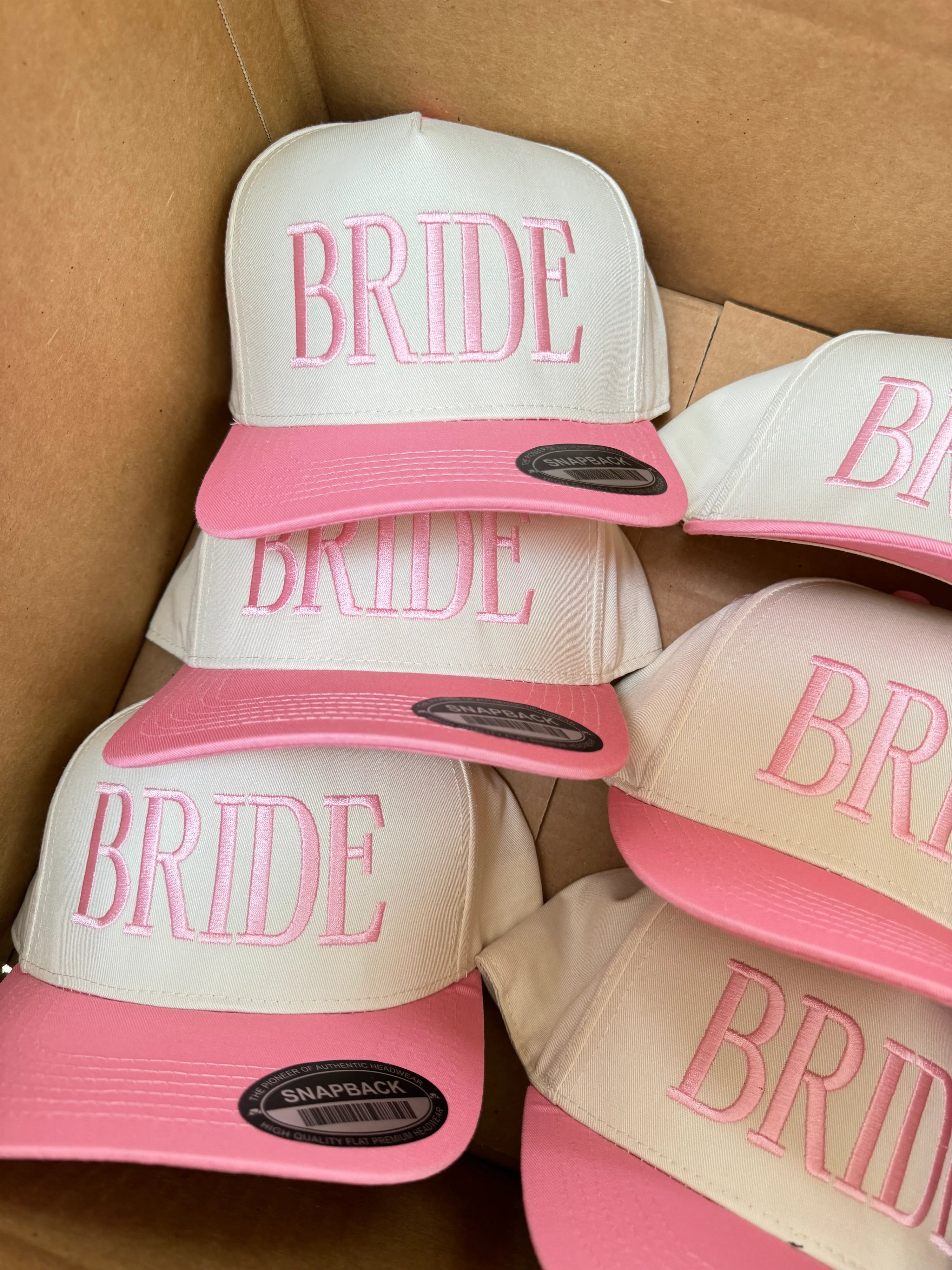 BRIDE Pink/Natural Snapback
