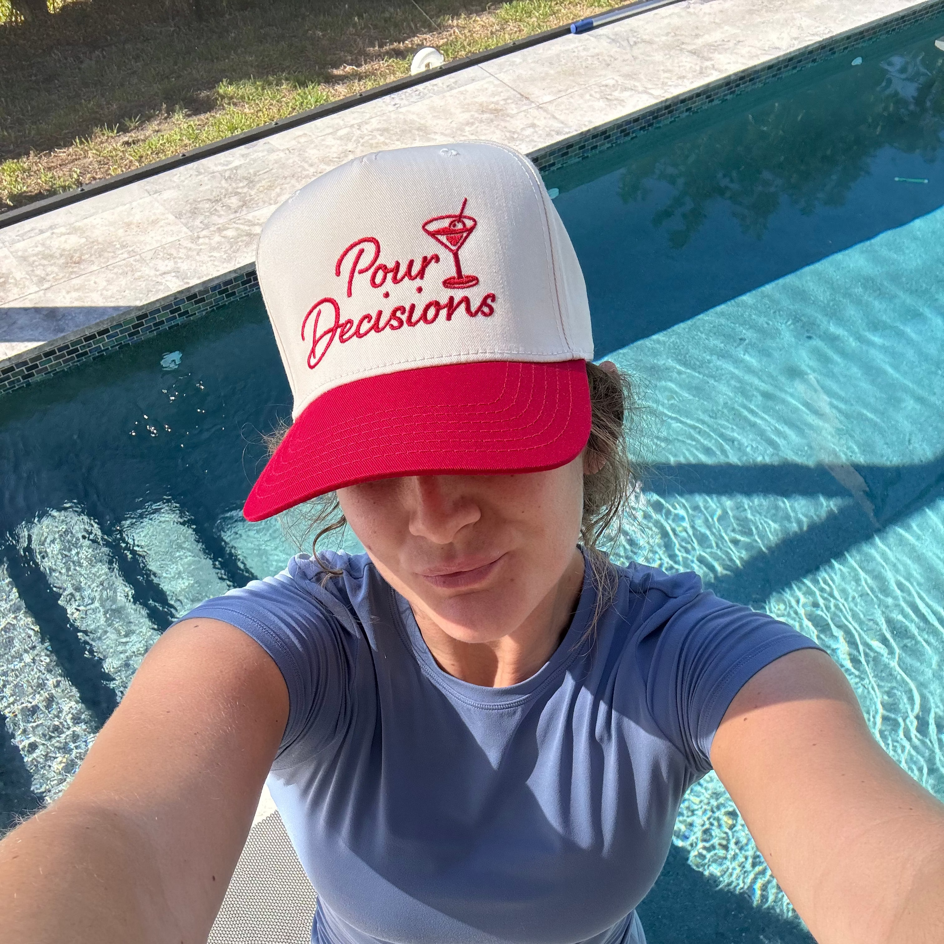 Pour Decisions Trucker Hat