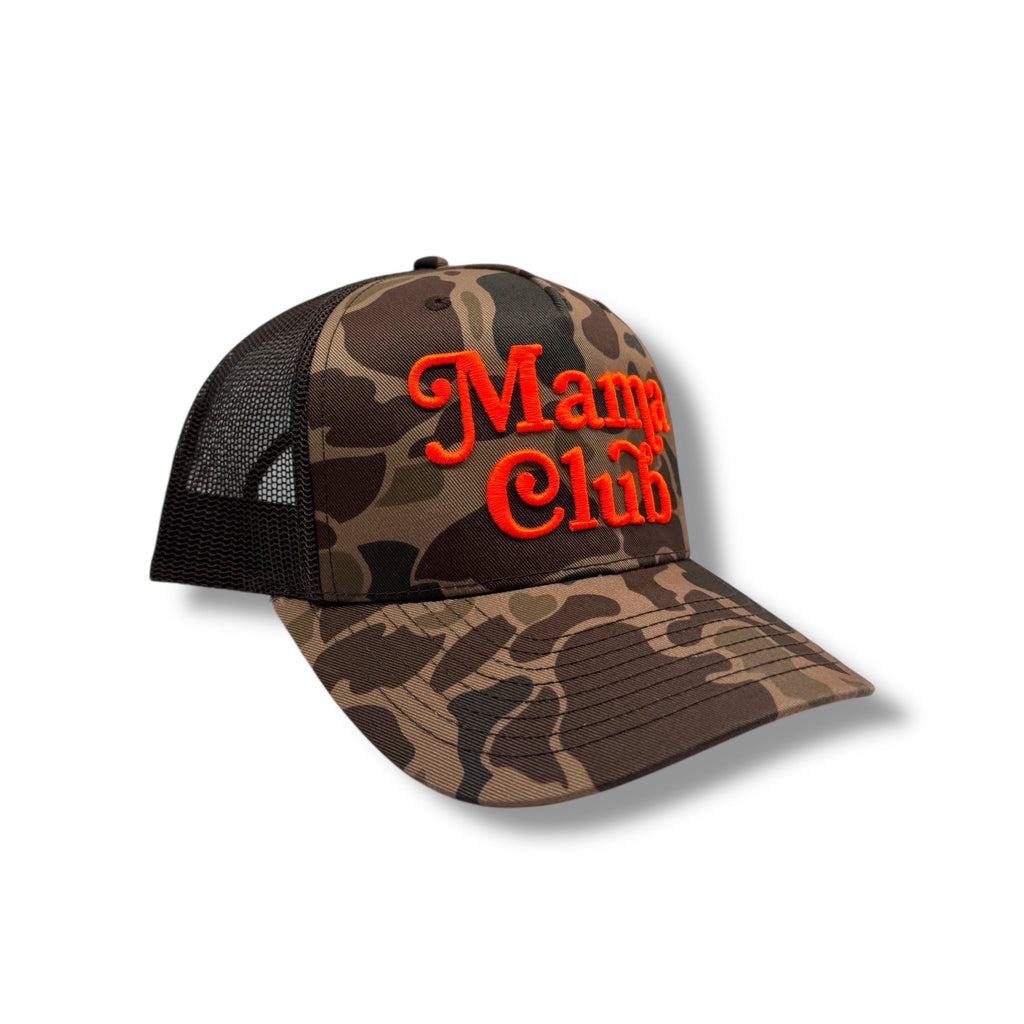 Mama Club™ Trucker Hat Duck Camo