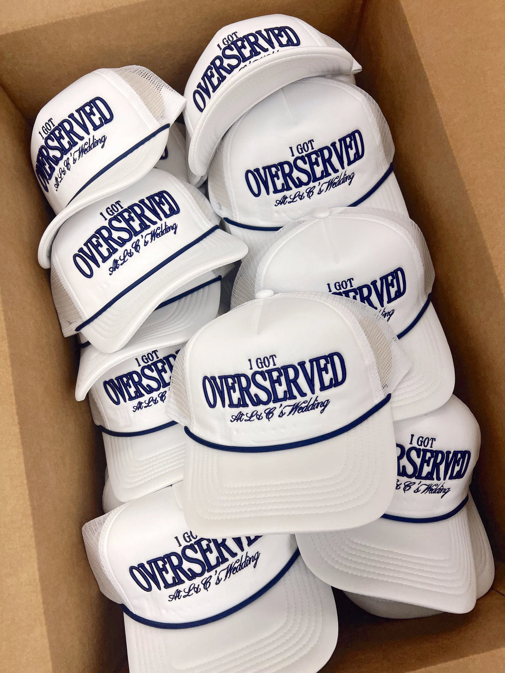 Custom Trucker Hats - Bulk (25+) Weddings / Events