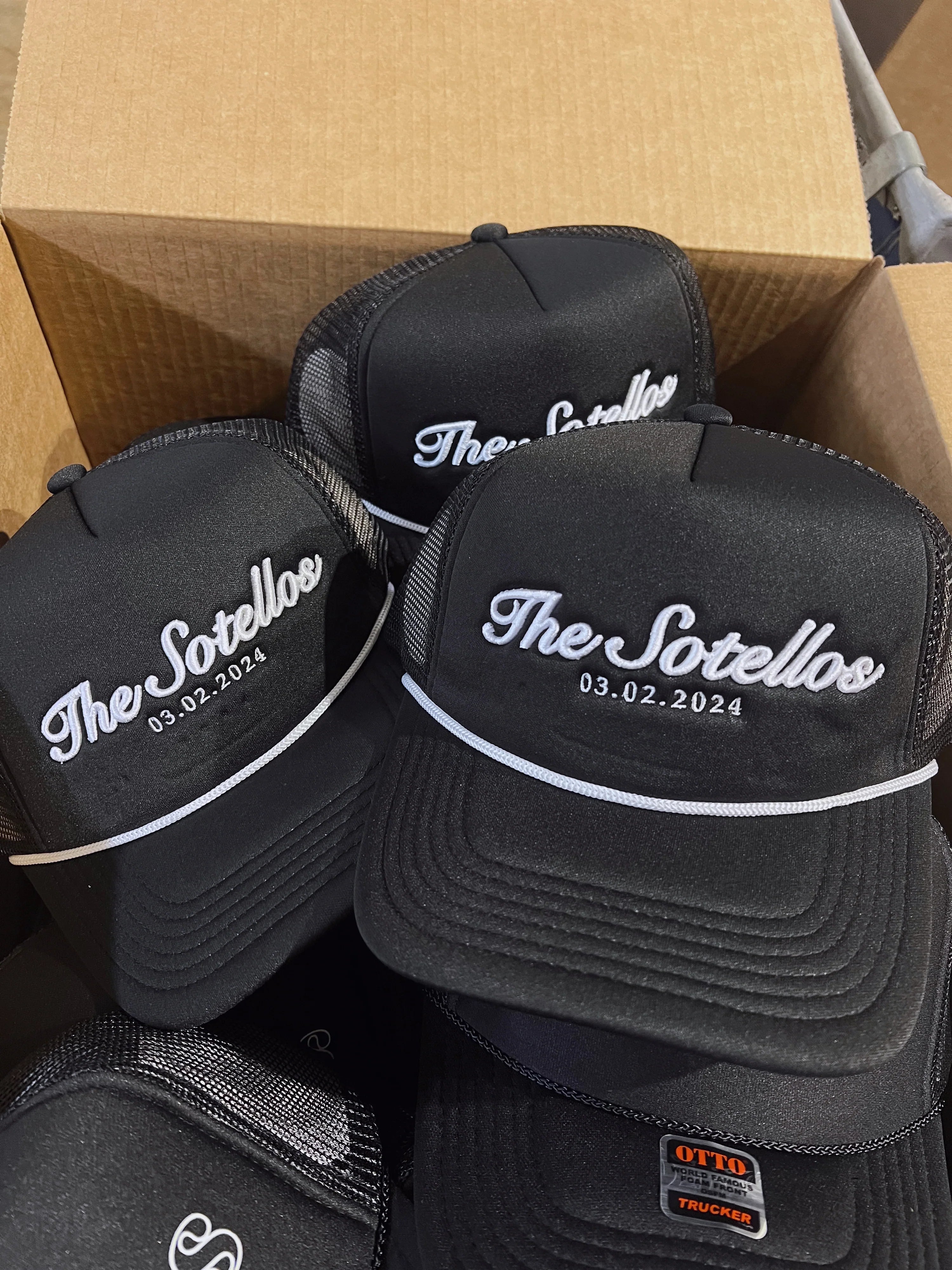 Custom Trucker Hats - Bulk (25+) Weddings / Events