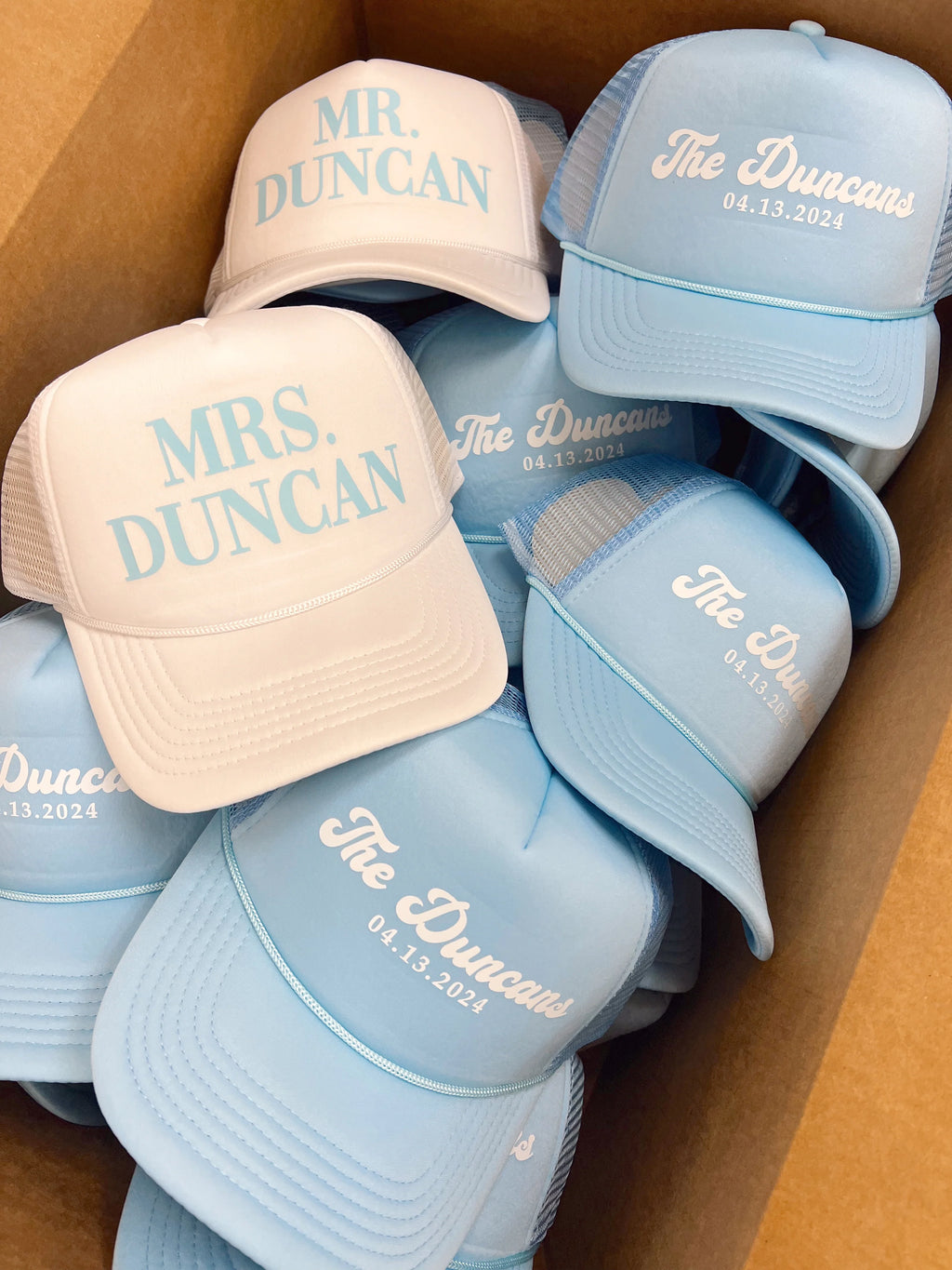 Custom Trucker Hats - Bulk (25+) Weddings / Events