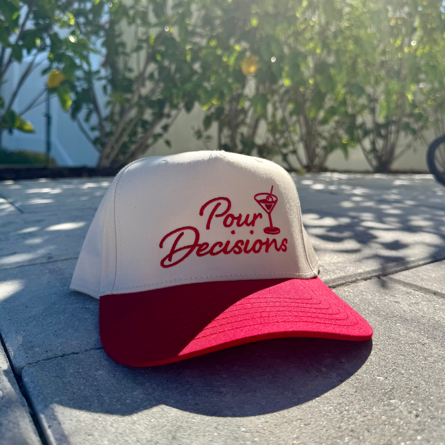Pour Decisions Trucker Hat